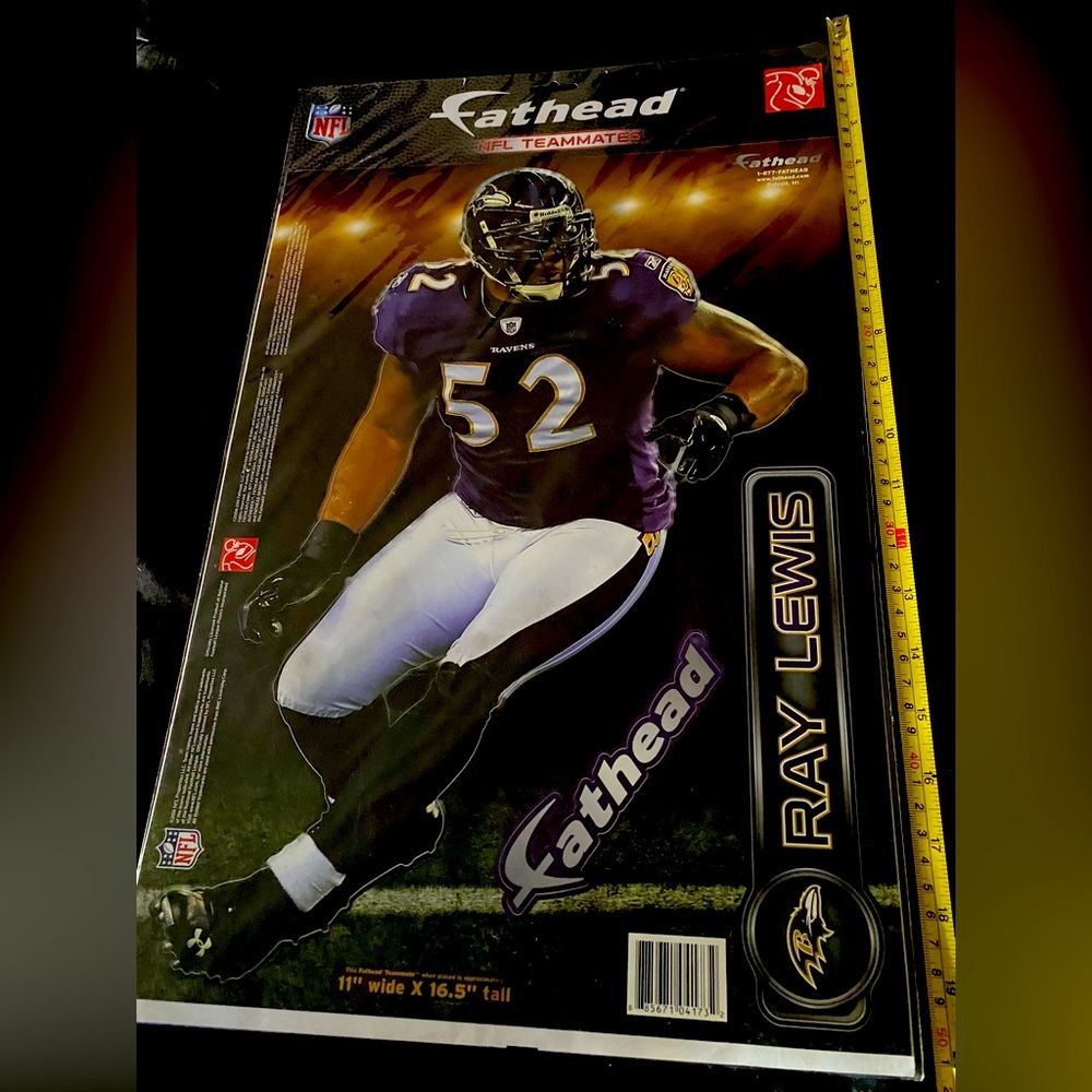 RAY LEWIS FATHEAD BRAND NEW